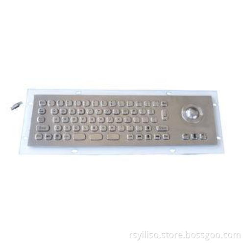 MINI 68 Keys Kiosk Metal Keyboard For Hygienic Waterproof